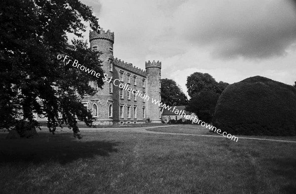 GORMANSTOWN CASTLE EAST FRONT WITH CHAPEL